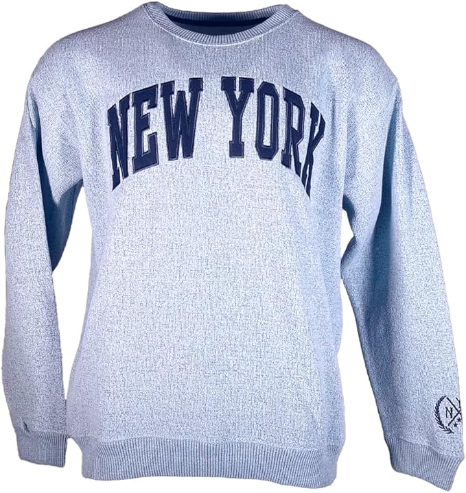 New York Crew Neck Sweatshirt