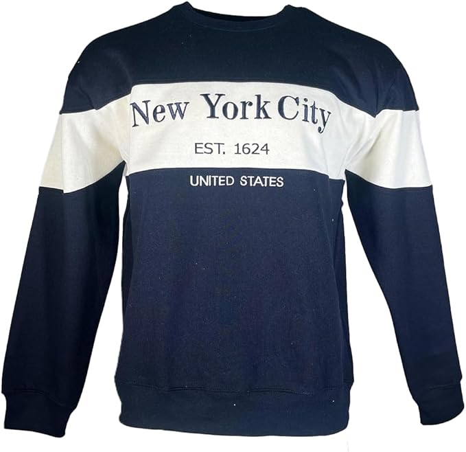 New York Crew Neck Sweatshirt